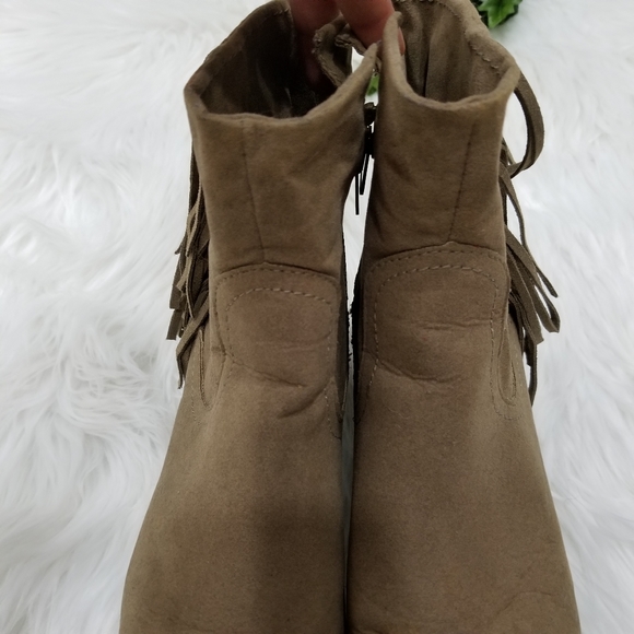 APT.9 Tan and Brown Heel Ankle Boots - Picture 11 of 16